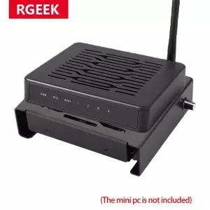 공랭쿨러 RGEEK 알루미늄 스탠드 쿨링 팬 방열 - 맥 미니 데스크탑 라우터 TV 박스 PC 호환