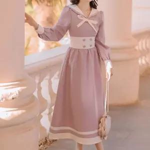 교복몰 프랑스풍 핑크 선녀 원피스 코스프레 컨셉의상