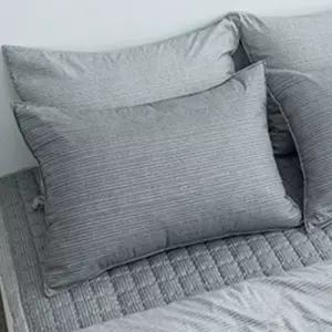 해피니 솔트 소프트마이크로 간절기 베개커버 50x70cm (그레이) (베개솜 별매)