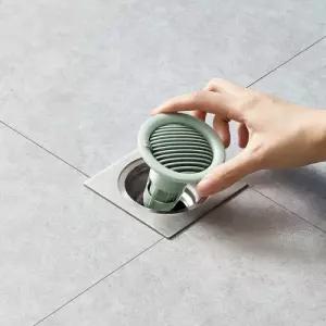 하수구 배수구 벌레 악취 차단 덮개 마개 4중구조