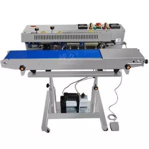 자동 실링기 밴드실러 진공포장 날짜인쇄 비닐봉지 밀봉기계 연속작업