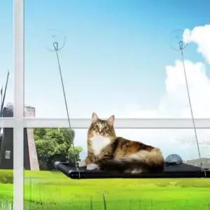 켓타워 고양이 와이어 창문해먹