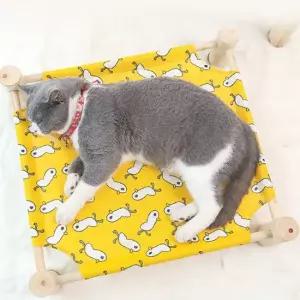 캣타워 고양이 침대 원목 하우스 커버분리 통풍원단