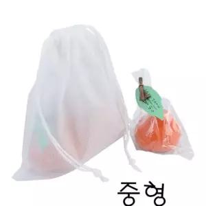 부직포 주머니 중형X10개 더스트백 복주머니 속포장용