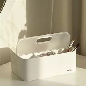 플라스틱 수납 박스 다용도 정리함 리빙박스 이동식 서랍 정리