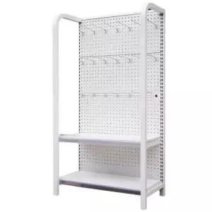 타공판 스탠드 철제 디스플레이 정리 거치대 홀더 벽걸이 수납 전시대 메탈