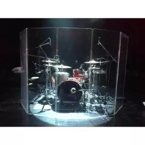 녹음실 파티션 아크릴 드럼부스 접이식 방음 작업실 폴딩 스튜디오 룸칸막이 사운드