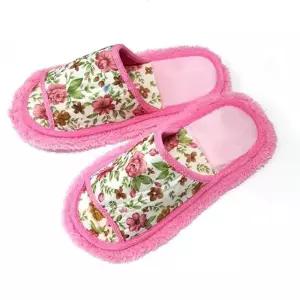 극세사 슬리퍼 청소실내화 핑크 청소용 청소걸레 청소 걸레 청소용슬리퍼