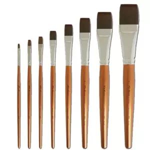 루벤스 구성붓 580평 7호(인조모) -40067 붓 물감 브러쉬 수채 미술