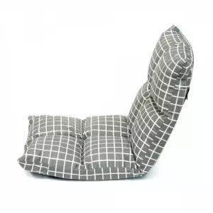 5단 각도조절 1인 잔체크 좌식소파 1인용좌식쇼파