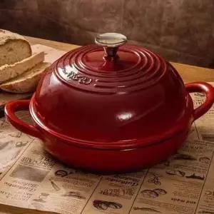 주물 베이킹 파이 무쇠팬 오븐팬 낮은냄비 빵냄비 에나멜