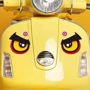 [CAR] 앵그리 왕눈이 2 고휘도 120x126mm 반사 자동차스티커