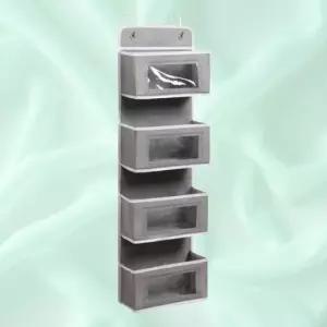 [생활] 무타공 걸이형 문걸이 좁은방 월포켓 수납 바구니