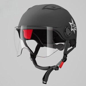 오토바이 여름 헬멧 반모헬멧 경량 무광 할리데이비슨 스쿠터 S1 바이크모자 에어컨