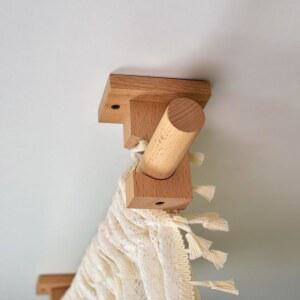 우드 커튼봉 우드봉 나무 인테리어 한옥 원목 커텐