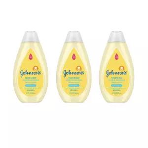 Johnson's Baby 헤드투토 젠틀 베이비 보디 워시  샴푸 16.9 fl. Oz 3팩