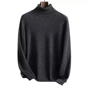 이너 캐주얼 남사친 니트 댄디 터틀넥 폴라 캐시미어 솔리드 빅사이즈 7핀 M스포1