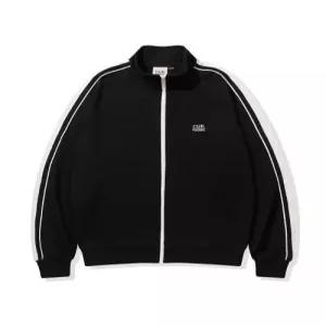 코드그라피 CODEGRAPHY 스몰 스퀘어 로고 트랙 집업블랙