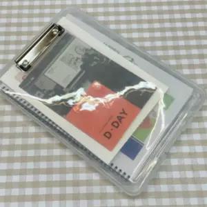 디노꿈 A4 클립보드 파일 케이스 화이트 태블릿케이스 서류보관함 클립보드파일