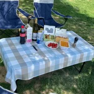 디노꿈 테이블보 4인용 체크믹스 PVC식탁보