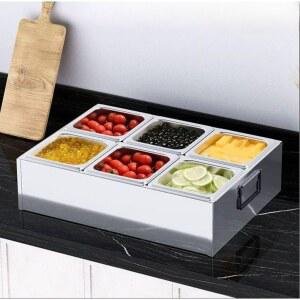 미니 반찬냉장고 토핑냉장고 소형 냉장 신선유지 이열 밧드 뷔페