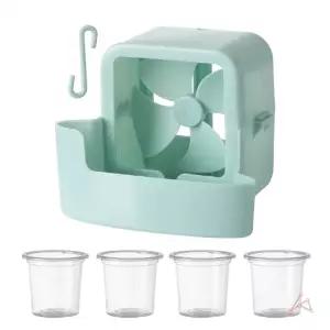 ( )선풍기 얼음 냉각대 얼음선 에어쿨러 에어컨 가정용 이동식 풍기 여름 선풍기쿨링용품 사무실냉풍기