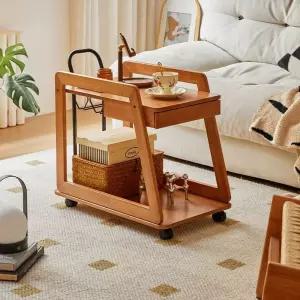 위스키 트롤리 서빙용 트레이 서빙 이동식 레트로 선반