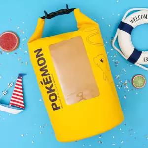 포켓몬스터 15L 드라이백(722427)가방 수영 방수 캐릭터 캠핑 낚시 비치 물놀이 투명