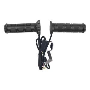 22mm 바이크 오토바이 손 가열 그립 3 기어 스쿠터 바 따뜻하게 온도 조절 난방 핸들 방수