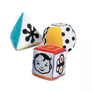 두뇌발달 시각적 청각작 장난감 소근육공놀이3종신생아 아기완구 애기 멜로디