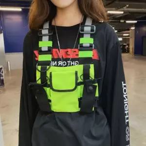 베스트 포켓 멀티 가방 등산가방 러닝 보조 전술 캠핑 가방 남자 남성슬링백