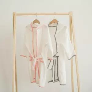 하루소소) 베이직 거즈 가운 여름 아동 타올 물놀이