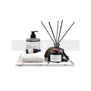 회전 정리대 트레이 3단 화장대선반 2단