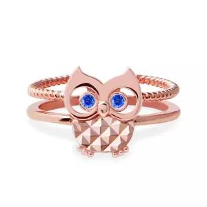 로열 블루 링 부엉이반지 FDz9+4ObJ