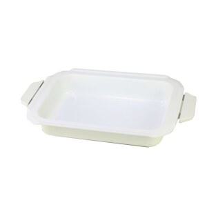 BRUNO 컴팩트 핫 플레이트 냄비 BOE021 NABE 화이트 세라믹 용 코트