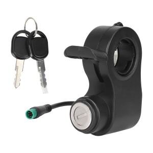 전기 스쿠터 Lgnition Lock For Kukirin G2 Pro Max 5pin 통합 스로틀 스위치 잠금 장치 (키 액세서리 포함