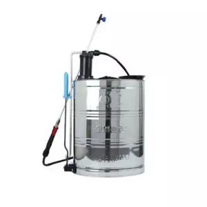 17리터 인력분무기 이동식 농약통 등짐 스텐수동분 약분사기 하우스약 식분 약살포기 업용