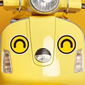 [CAR] 귀요미 왕눈이 1 반사 130x130mm 고휘도 자동차스티커