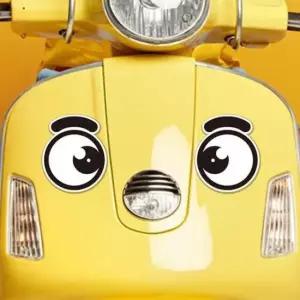 [CAR] 고휘도 왕눈이 1 반사 130x157mm 자동차스티커