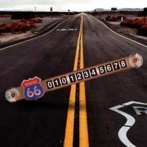 [CAR] 주차번호판 루트66 메탈 주차알림판 주차전화번호판