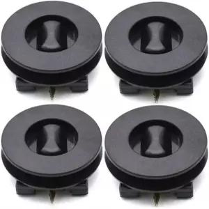 YYTQP 4 세트 매트 카펫 클립 고정 그립 클램프 바닥 홀더 슬리브 내부 미끄럼 방지 패스너 액세서리 풋