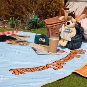 ( )방수 야외 캐릭터 피크닉매트 1P 휴대용 돗자리