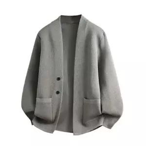 남사친 니트 캐주얼 크루넥 브이넥 봄가을 트렌드 솔리드 카디건 댄디 SPO마켓3