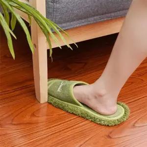 초극세사 청소슬리퍼 기본 청소패드장착 집안청소 청소실내화 청소거실화