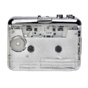 투명 카세트플레이어 레트로 카세트 빈티지 라디오