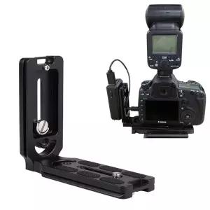 DSLR 카메라 도브테일 L자형 플레이트 삼각대 스탠드브라켓 액세서리 슬라이딩 슬라이더 모노포드 홀더 트