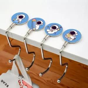 ( )논슬립 휴대용 가방걸이 논슬립후크 글쓰는우주인 데스크