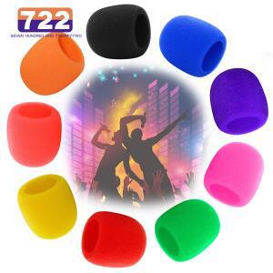 두꺼운 마이크 폼 커버, 전문 스튜디오 윈드 스크린 보호 실드, 소프트 스폰지 캡, 5 개