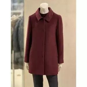 [벨리시앙] 세이브존01 울 알파카 블렌드 하프 코트 HC4402_P410513636