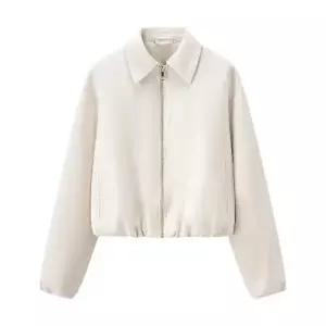 여친 캐주얼 가을 쇼트 점퍼 집업 야구 칼라 SPO마켓3